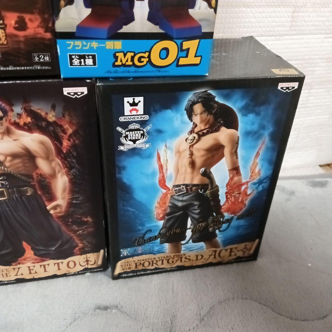 ワンピース フィギュア セット DXF ルッチ エース クロコダイル