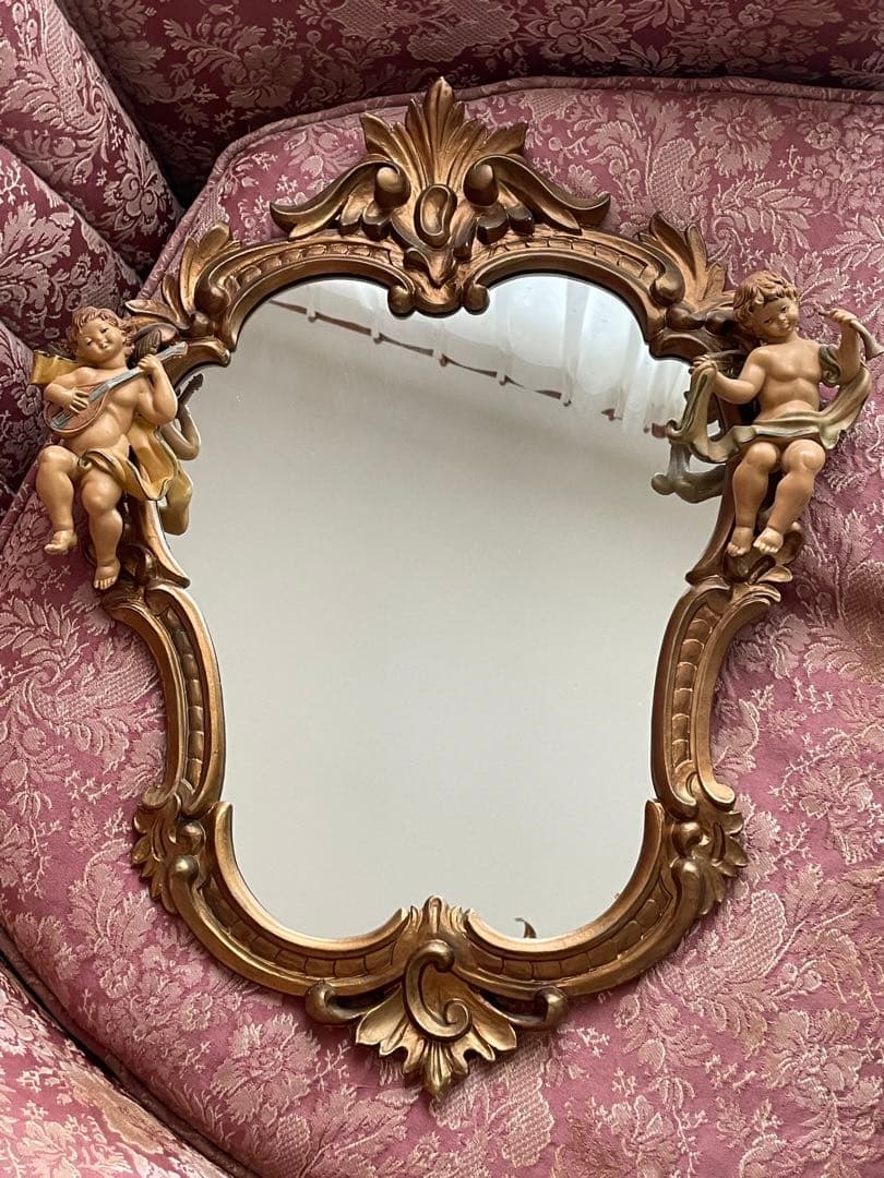 アンティーク☆ウォールミラー☆イタリア製