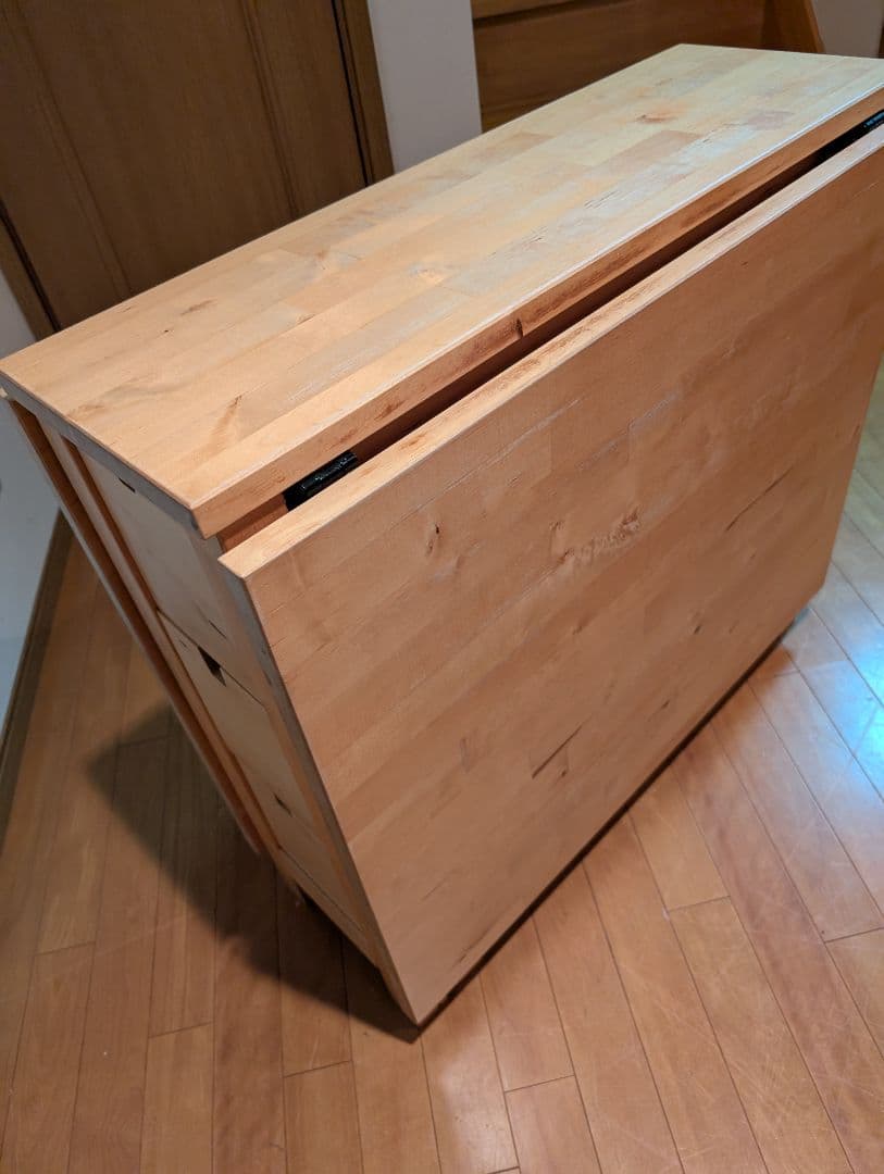《送料込》IKEA ノールデン 折りたためデスク ダイニング 作業台コンパクト机