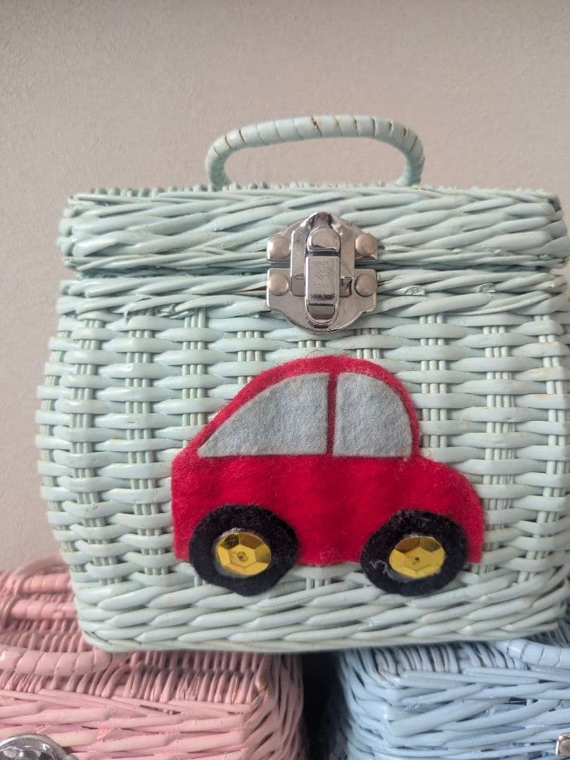 ミニバスケット 籠 昭和レトロ カゴ