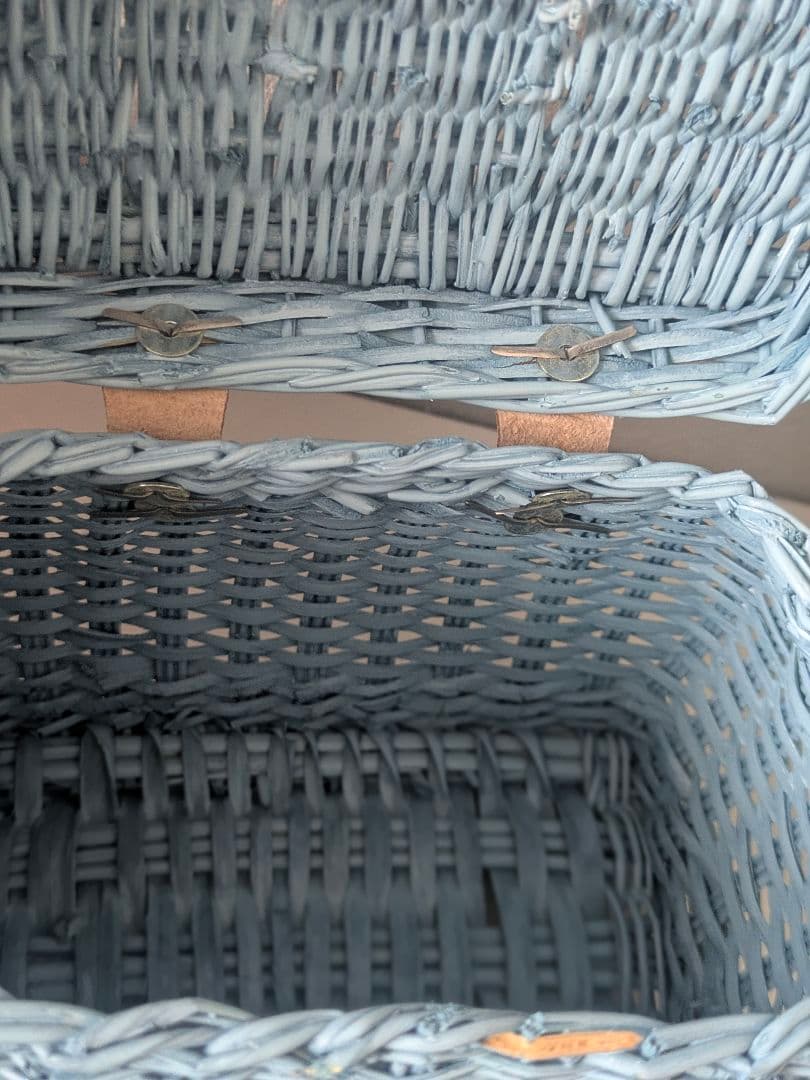 ミニバスケット 籠 昭和レトロ カゴ