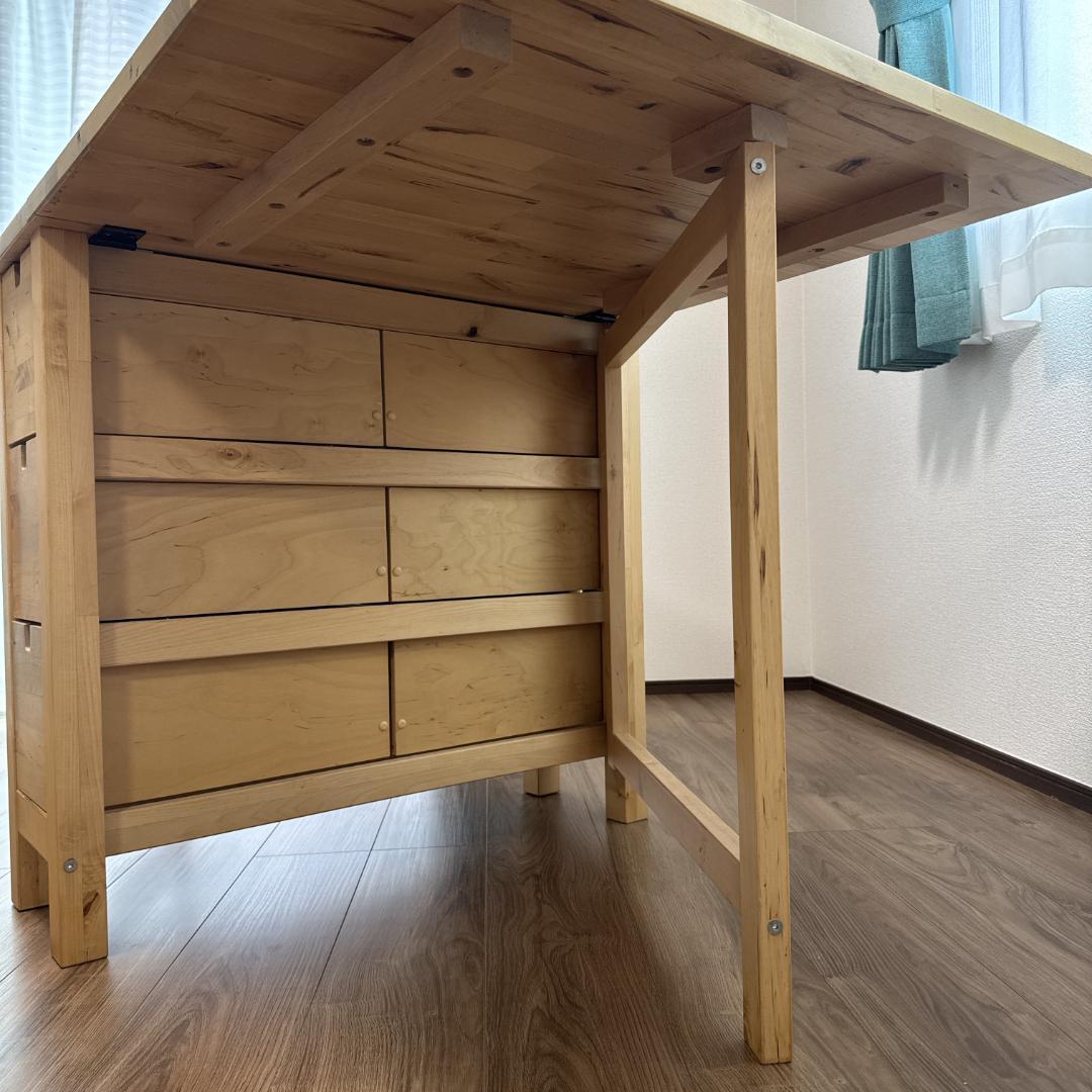 melo 様IKEA NORDEN ノールデン 折り畳み ダイニングテーブル