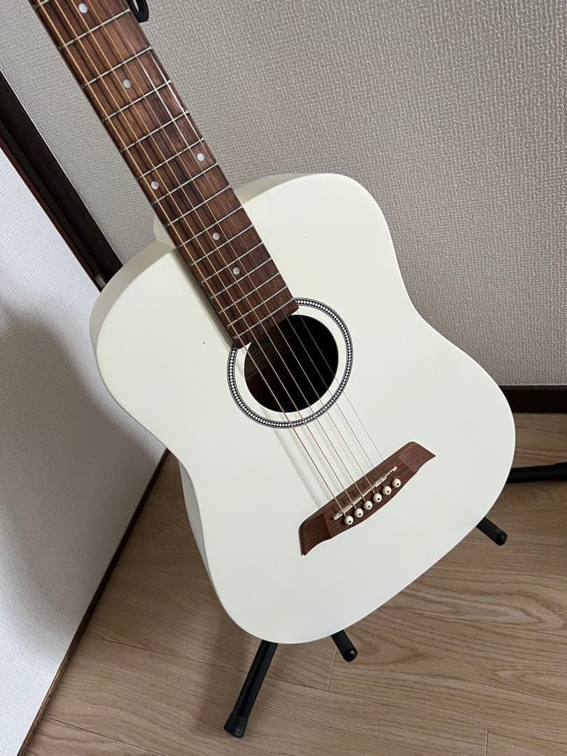 しなもん… S.yairi YM-02 ホワイト ミニギター