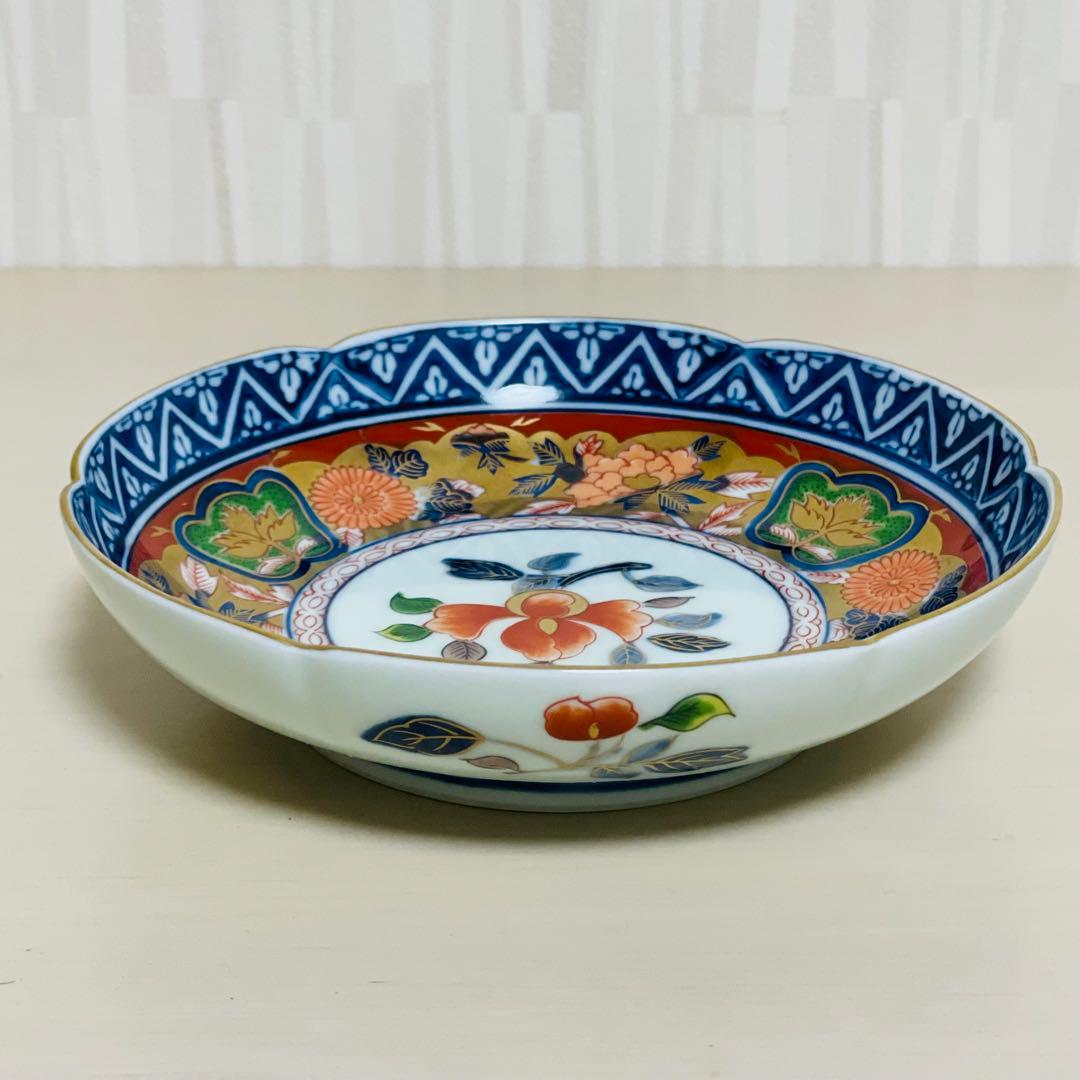 有田焼 日肥其泉 昭和年製 極錦金彩 古伊万里様式 皿 14.5cm 5枚セット