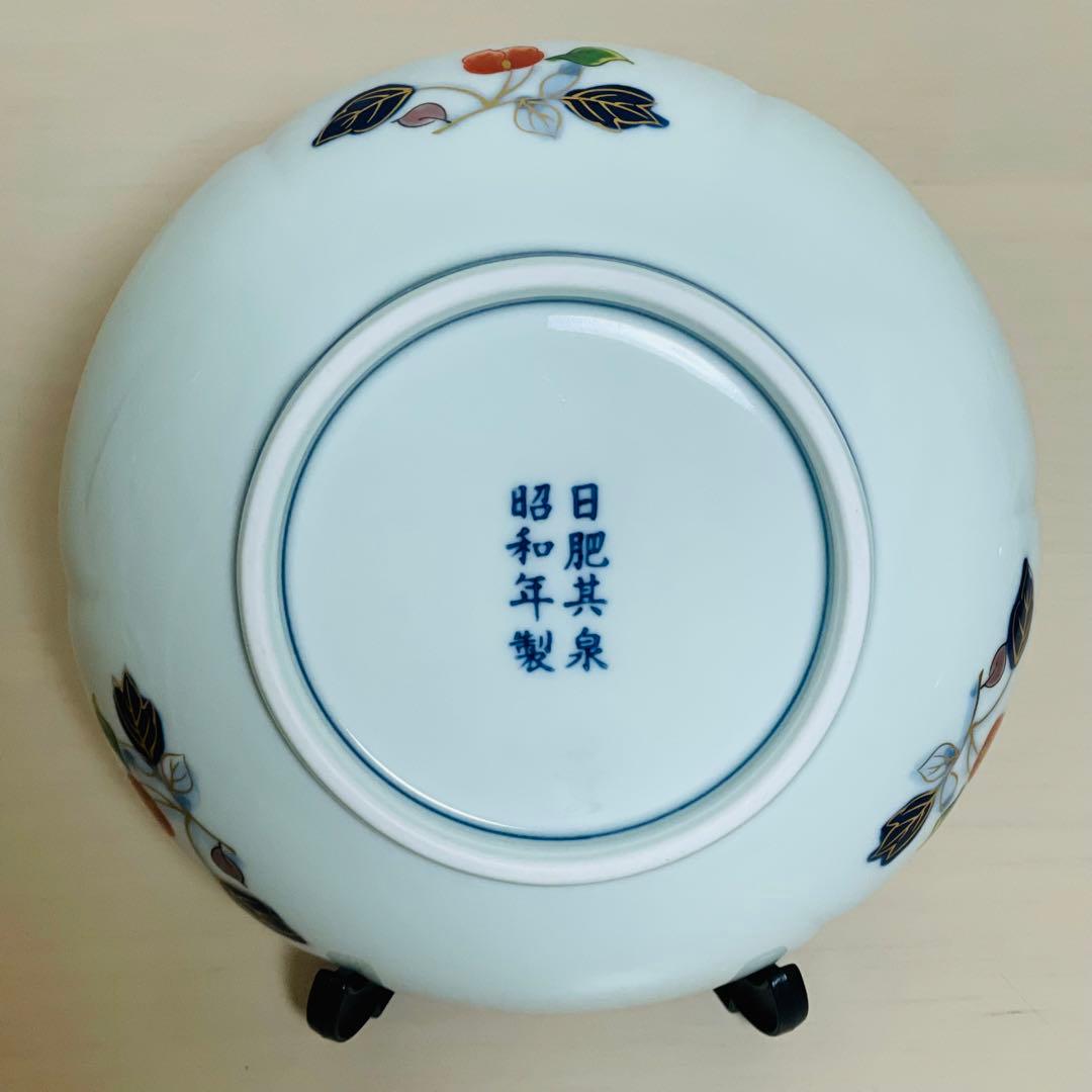 有田焼 日肥其泉 昭和年製 極錦金彩 古伊万里様式 皿 14.5cm 5枚セット