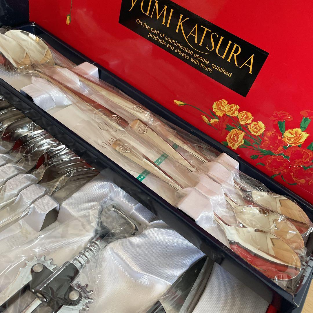 スプーン フォーク  他　桂由美  カトラリー キッチンセット　5客セット