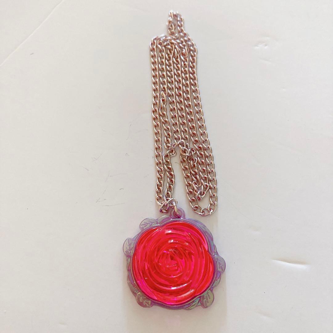 セボンスター ネックレス ペンダント ピンク レトロ おもちゃ ビッグ