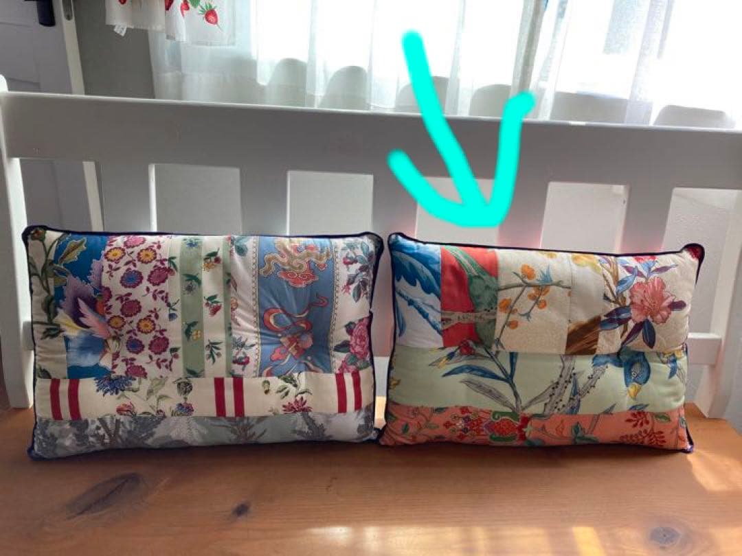 最終価格・★新品未使用・レザビヌフ★les habits neufs クッション