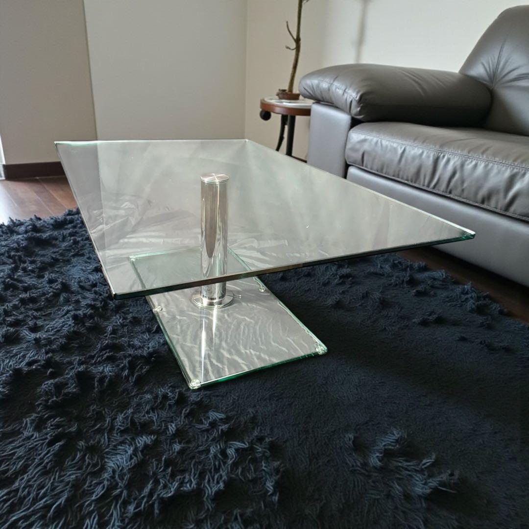 HR926 Ronald Schmitt（ロナルド・シュミット）ガラステーブル