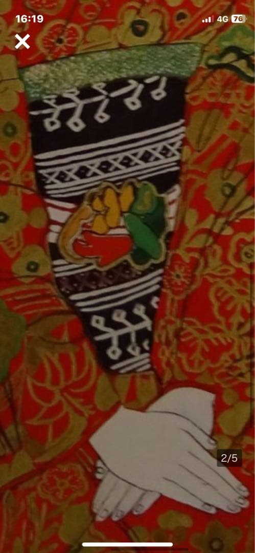 作者名 片岡球子 画題( むすめ ) 技法( 複製 ) 作品状態良好 - メルカリ