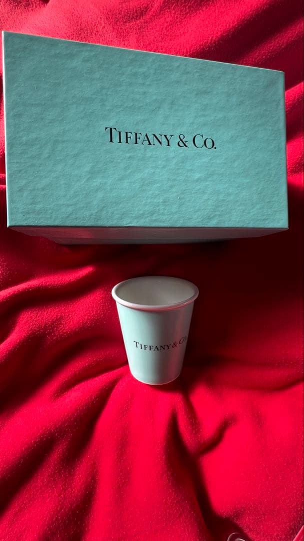 ☆新品☆Tiffany 陶器のカップ　Tiffanyニューヨークにて購入