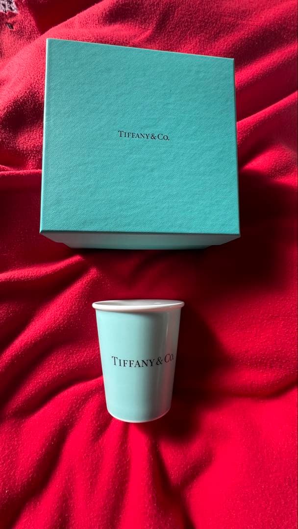 ☆新品☆Tiffany 陶器のカップ　Tiffanyニューヨークにて購入