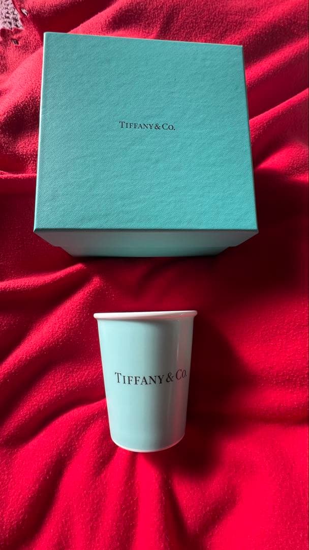 ☆新品☆Tiffany 陶器のカップ　Tiffanyニューヨークにて購入