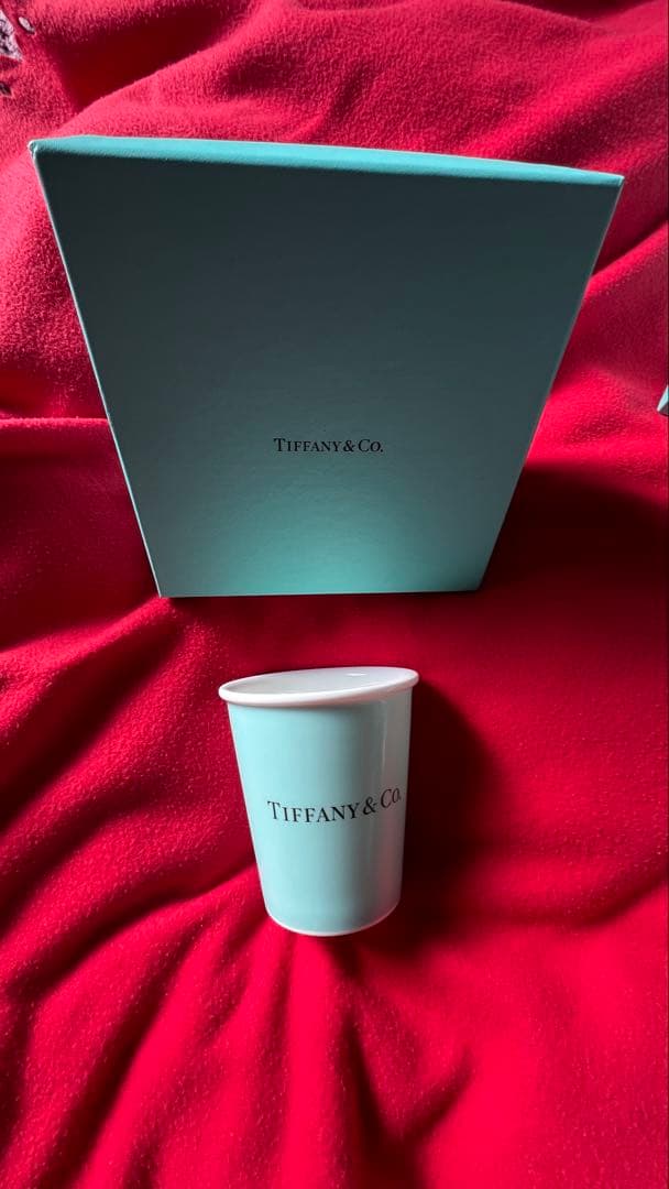 ☆新品☆Tiffany 陶器のカップ　Tiffanyニューヨークにて購入