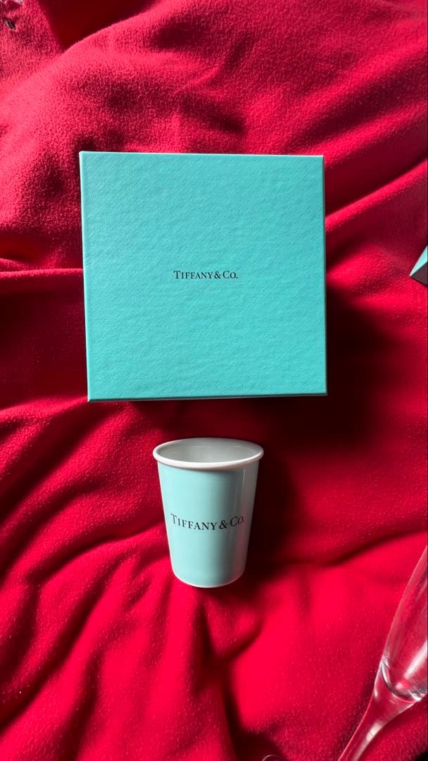☆新品☆Tiffany 陶器のカップ　Tiffanyニューヨークにて購入