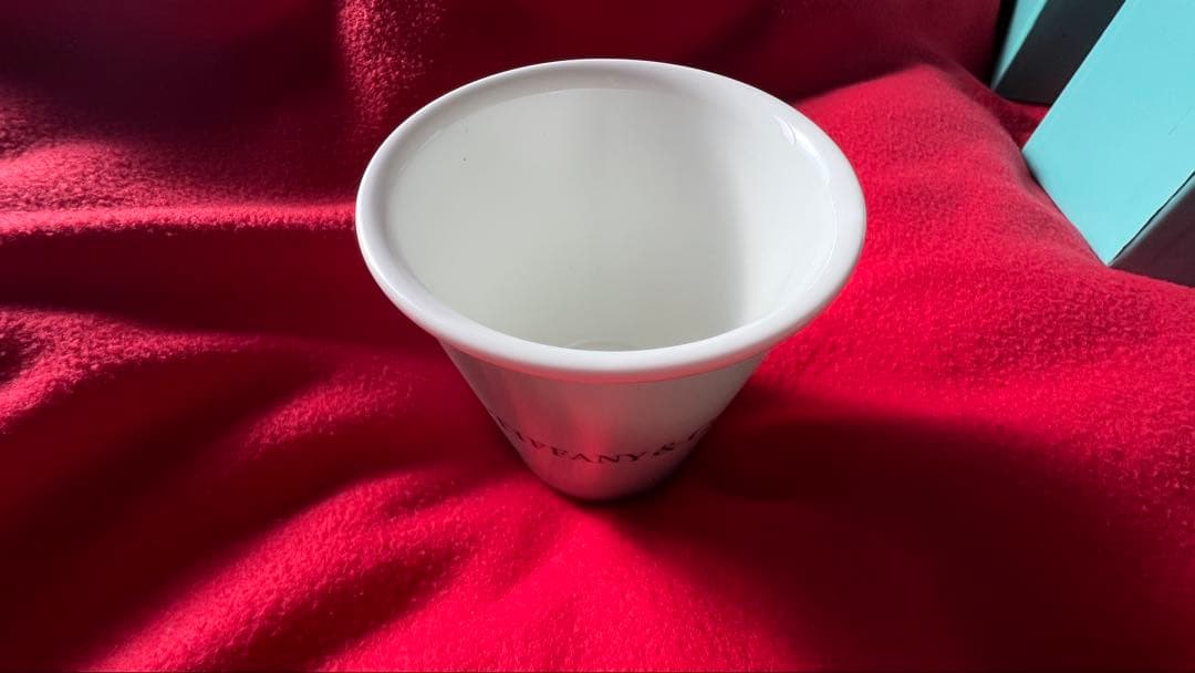 ☆新品☆Tiffany 陶器のカップ　Tiffanyニューヨークにて購入