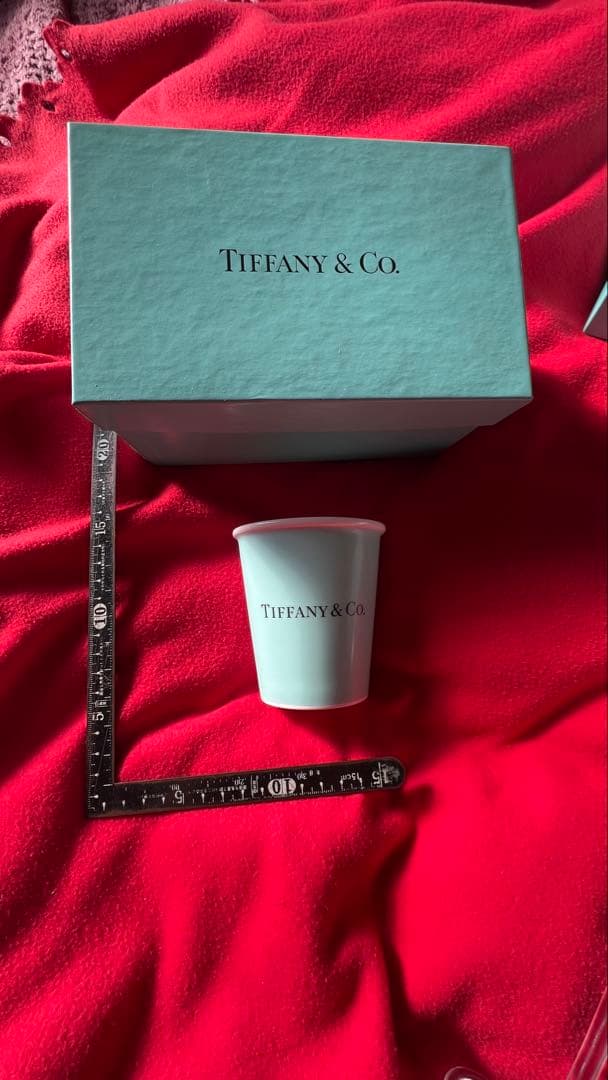 ☆新品☆Tiffany 陶器のカップ　Tiffanyニューヨークにて購入