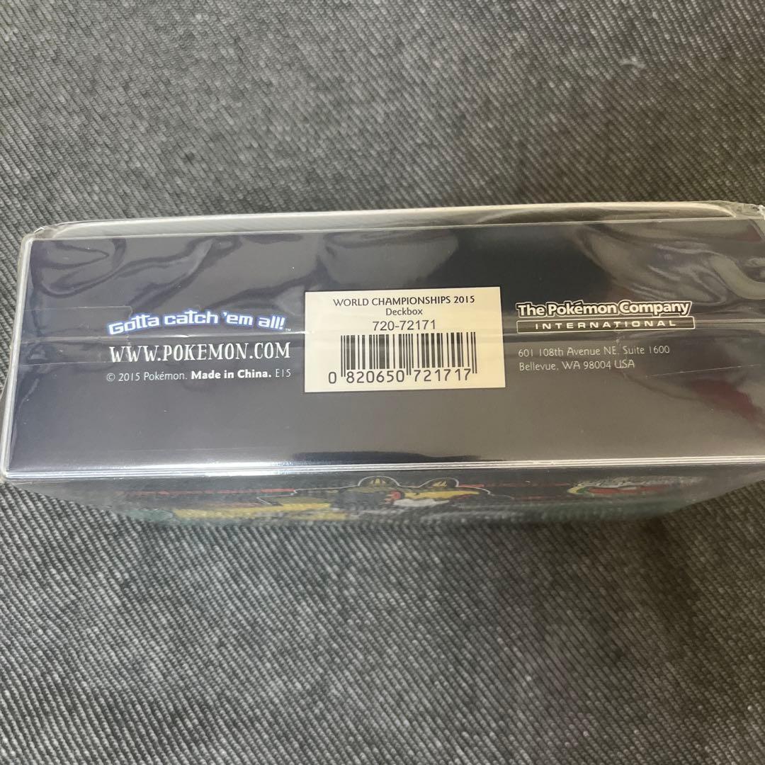 激レア】WCS2015 ボストン デッキボックス ポケモンカード 新品未開封