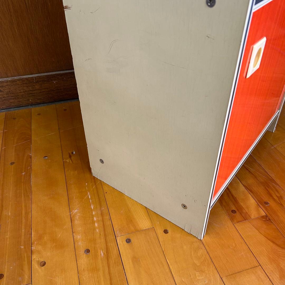 レトロポップ　棚　オレンジ