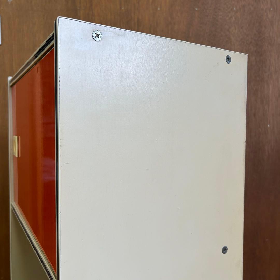 レトロポップ　棚　オレンジ