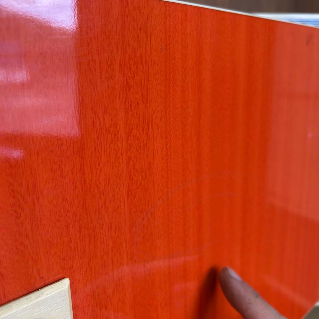 レトロポップ　棚　オレンジ