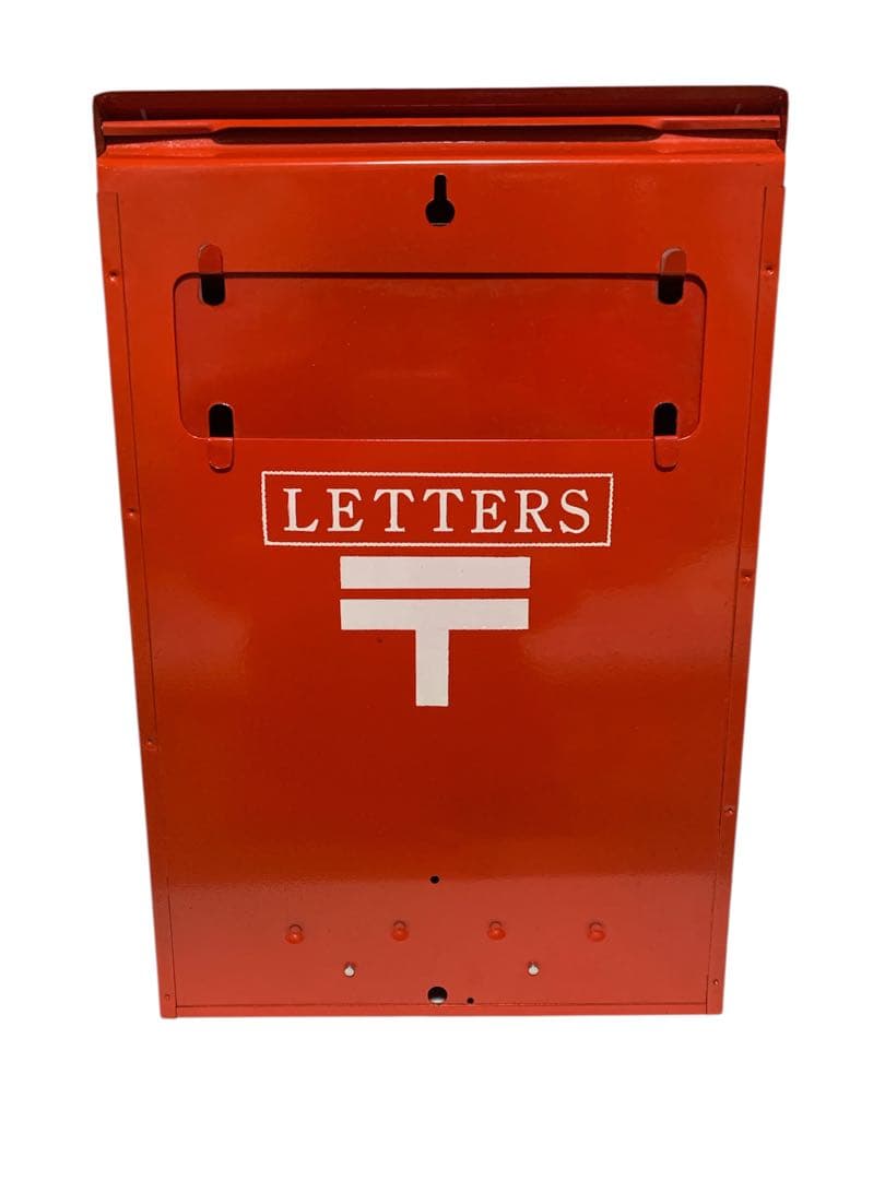 【未使用品】郵便ポスト 昭レトロ 赤 郵便受けインテリア 雑貨