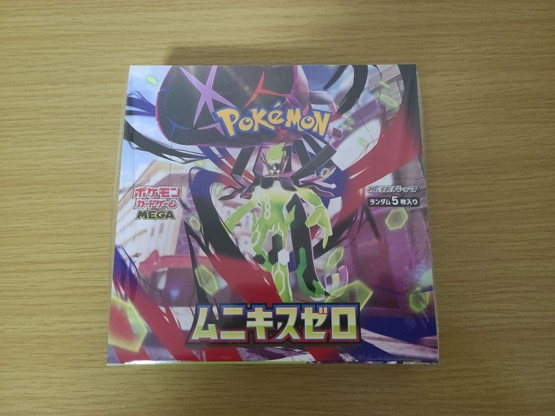シュリンク付き】ポケモンカードゲーム ムニキスゼロ 1BOX - メルカリ