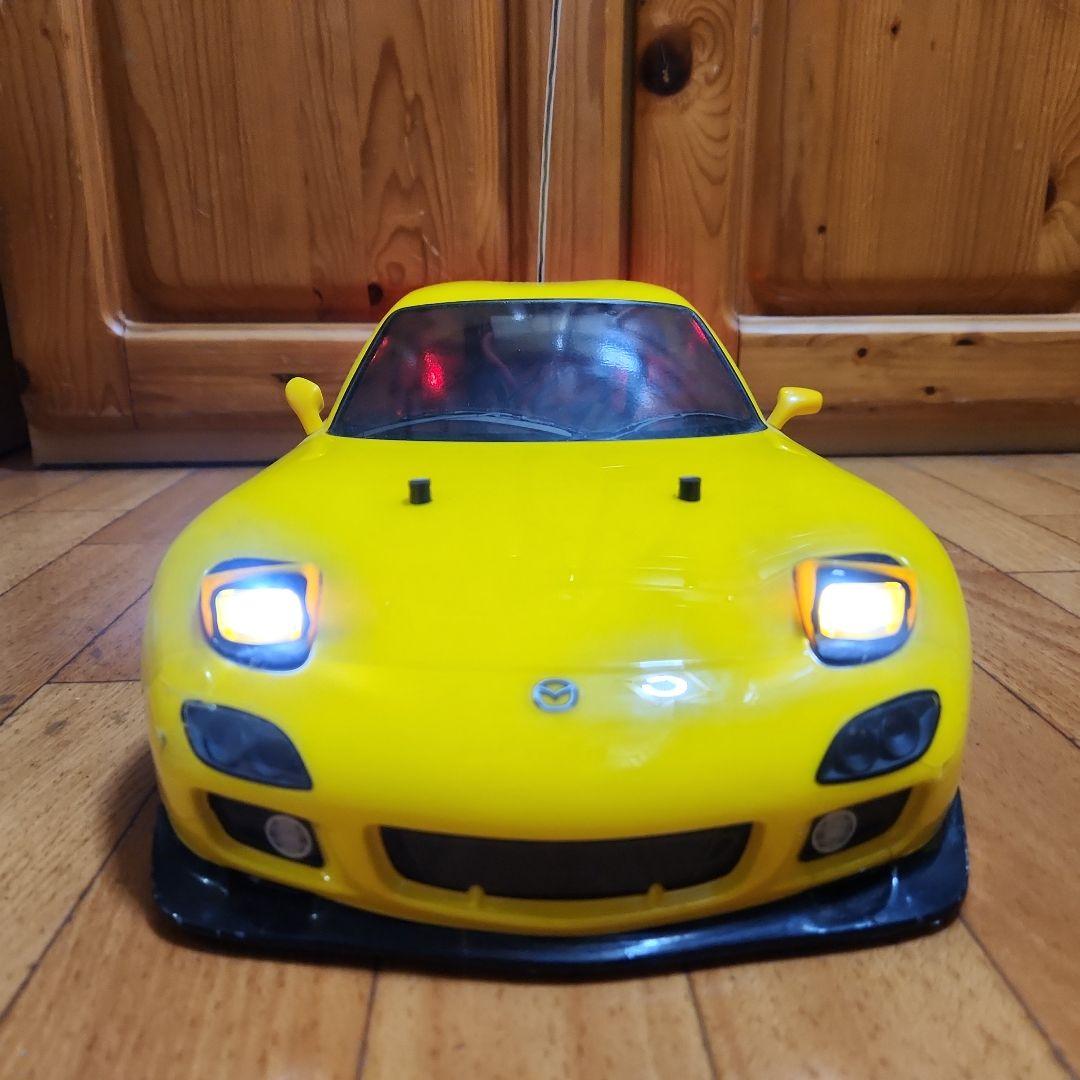 タミヤ ドリフト ラジコン フルセット TT01 RX-7 ボディ TT02 - メルカリ