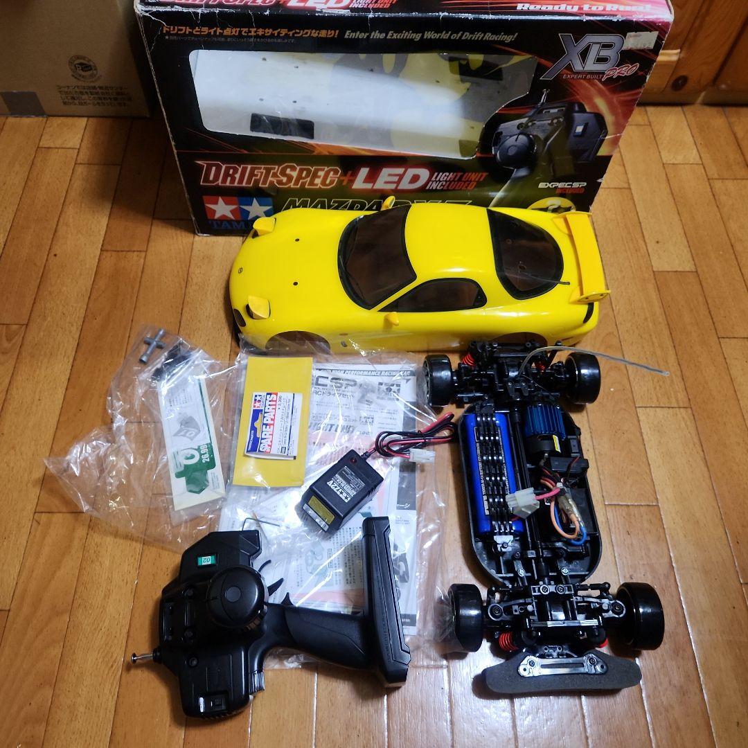 タミヤ ドリフト ラジコン フルセット TT01 RX-7 ボディ TT02 - メルカリ