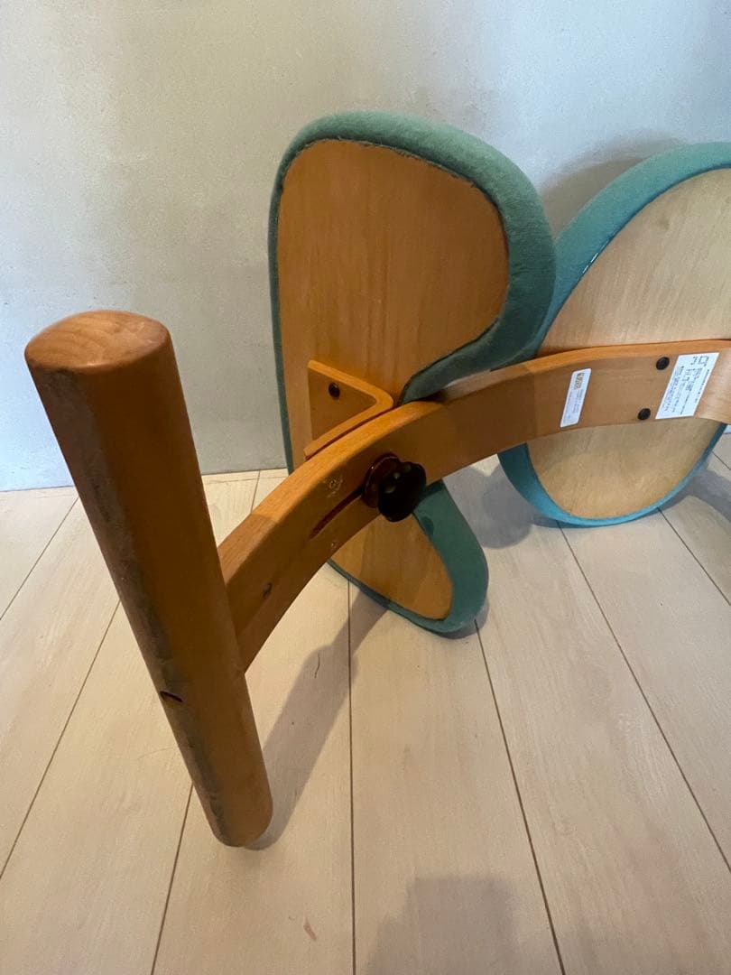 rybo バランスチェア　水色　紺色カバーセット