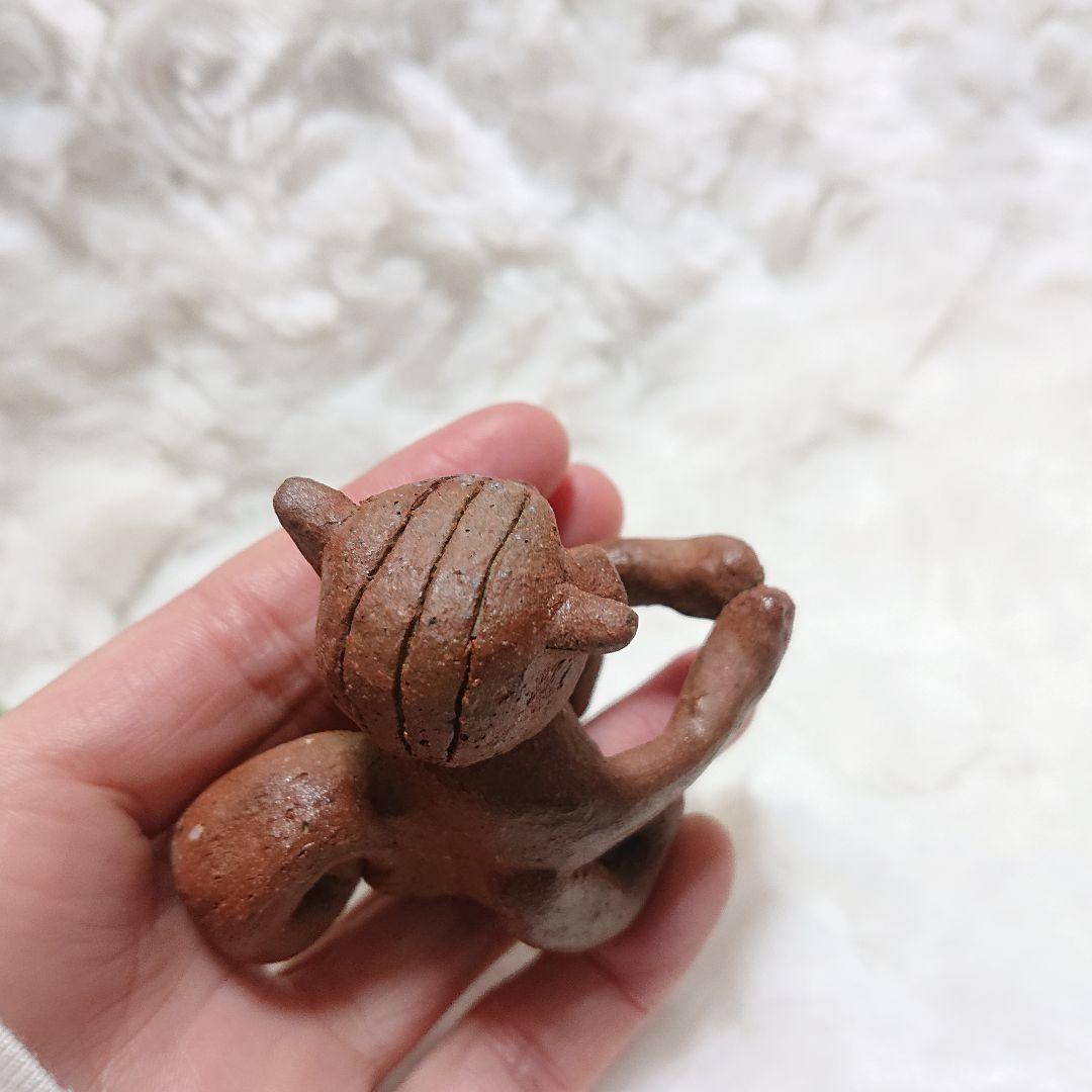 【2461】抱っこリス…備前焼