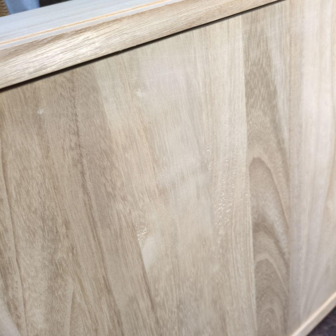 こめびつ　プッシュ式　桐