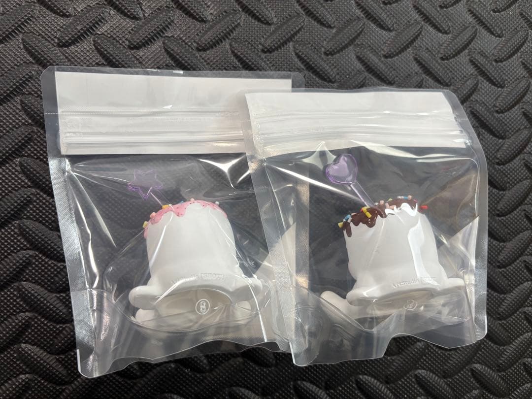 リビングデッドマシュマロ チョコピックパープルver. ソフビ 2個セット