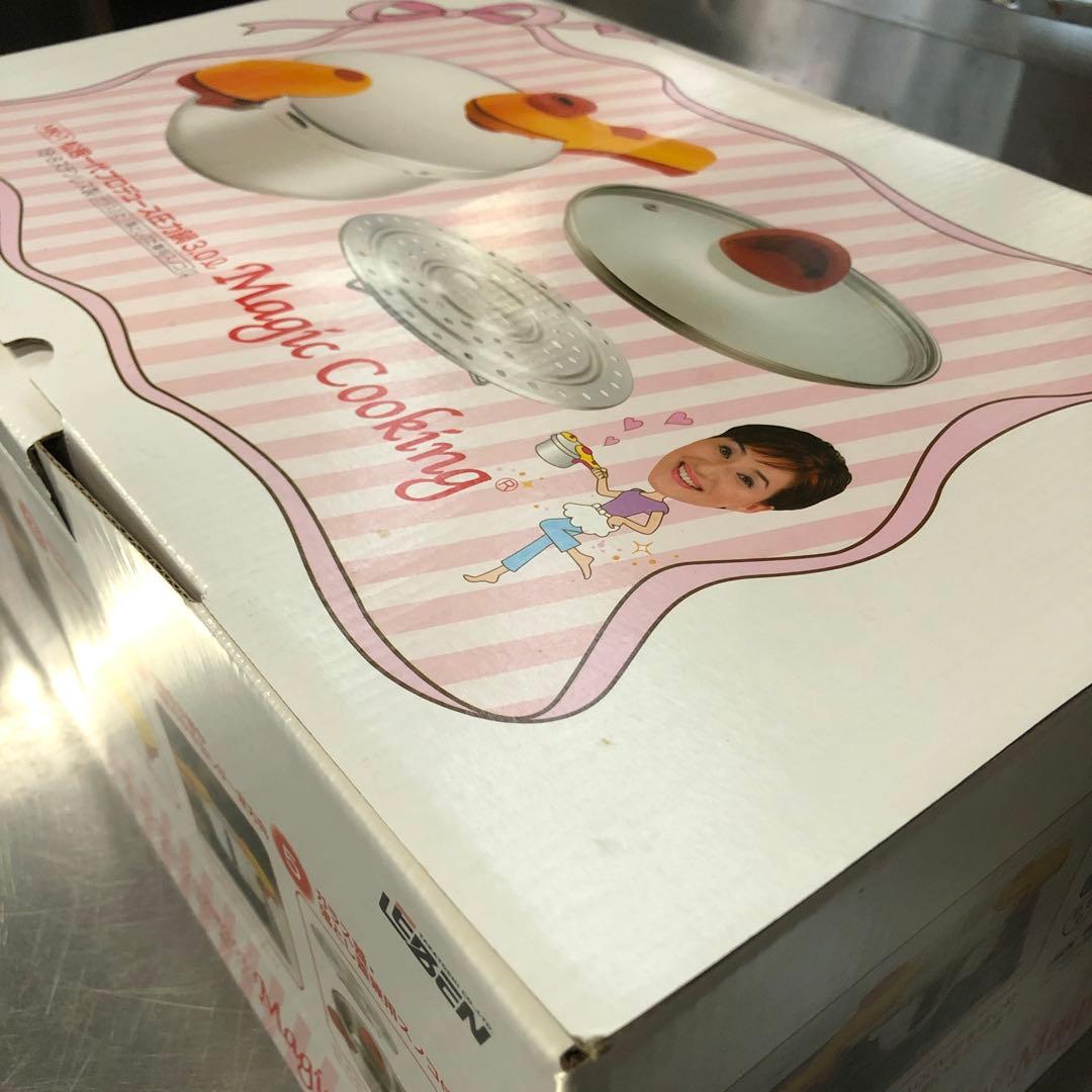 未使用 松居一代プロデュース圧力鍋3.0L MK-1 MAGIC COOKING