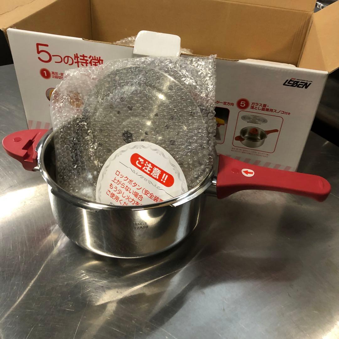 未使用 松居一代プロデュース圧力鍋3.0L MK-1 MAGIC COOKING