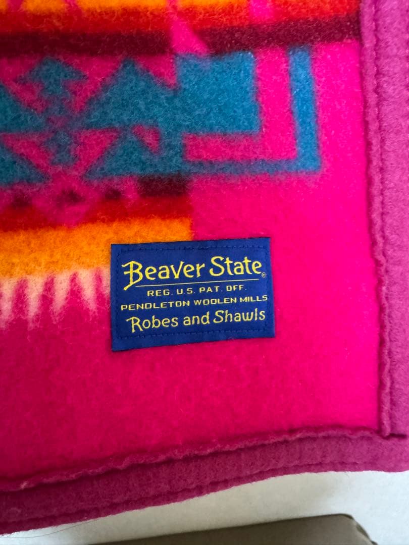 ペンドルトン　ブランケット ピンク　②
