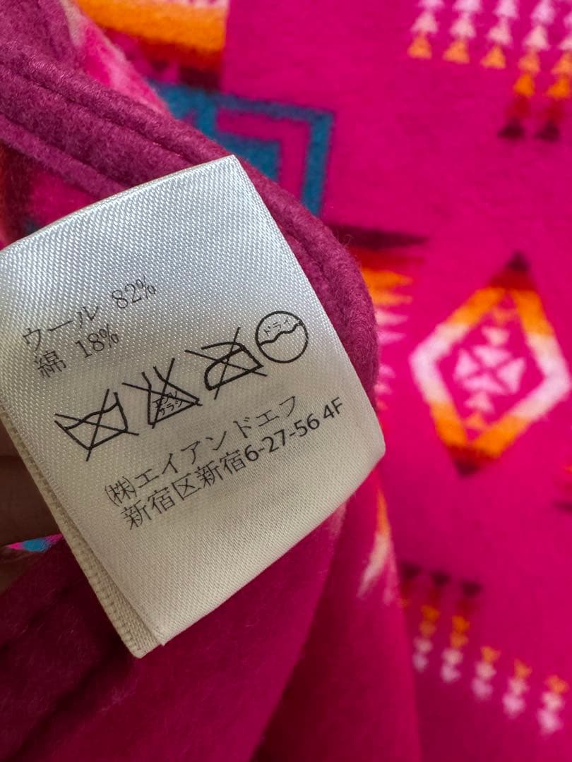 ペンドルトン　ブランケット ピンク　②