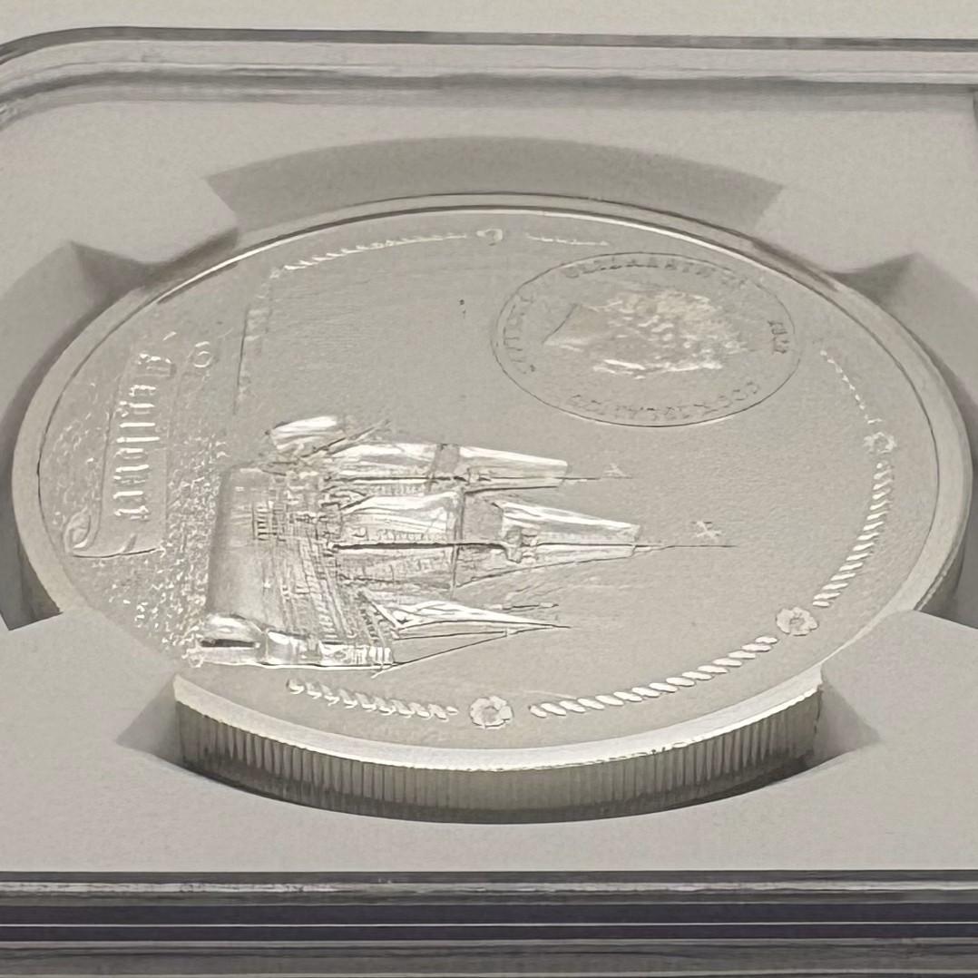 2020 クック諸島 メイフラワー号400周年 5ドル銀貨（NGC PL70） - メルカリ