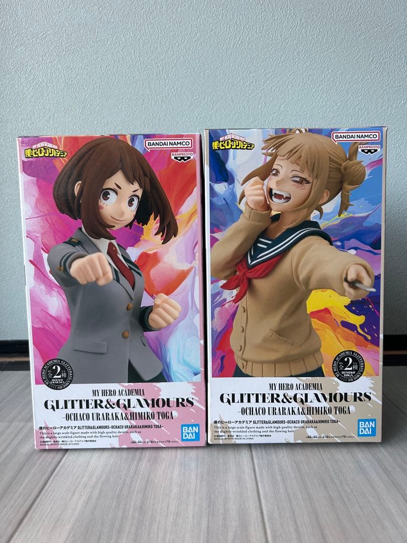 ヒロアカ 麗日お茶子 トガヒミコ フィギュア GLITTER&GLAMOURS - メルカリ