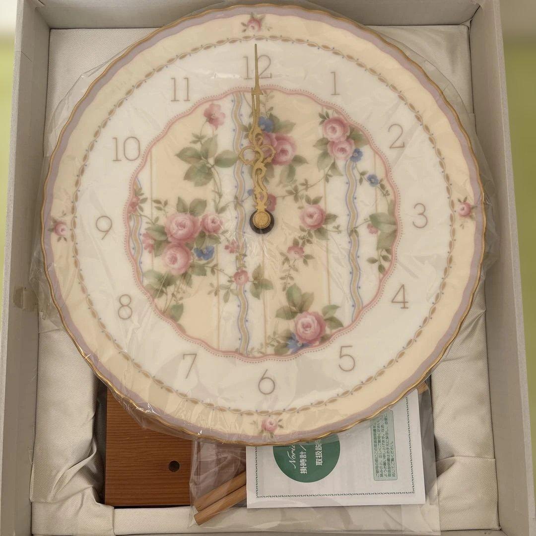 ノリタケローズパティオ 時計