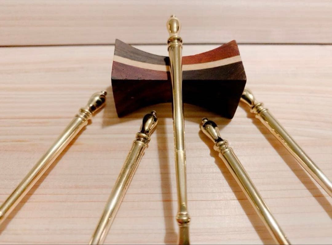 W&S Sorensen・デンマーク、純銀925Sフルーツフォーク・５本セット