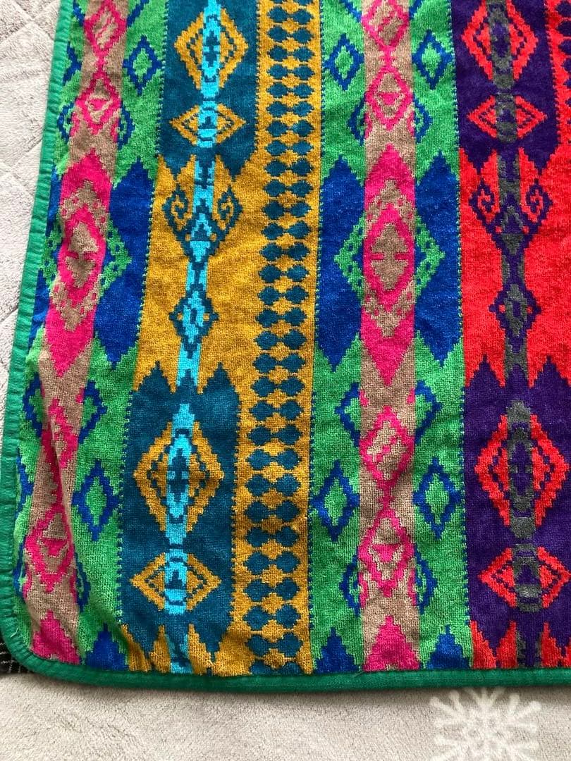 [新品】イタリー製『プレッティ/pretti』ブランケット　ソファーカバー