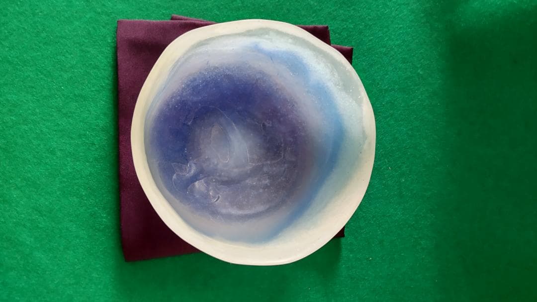 新春希望額セール❣故武田成功パートドウェール工法幻のガラス茶碗【夏嶺】