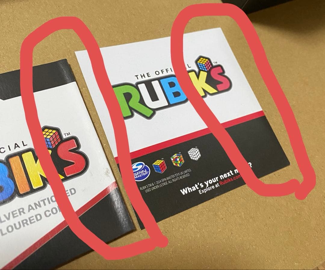 「箱付」ルービックキューブ 50周年記念 / メダル 2オンス 純銀製