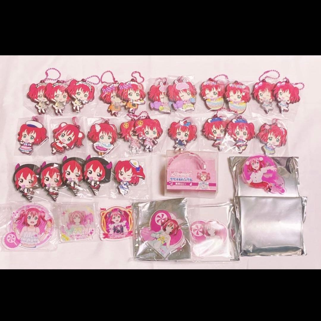 ラブライブ Aqours 黒澤ルビィ 缶バッジ ラバスト まとめ