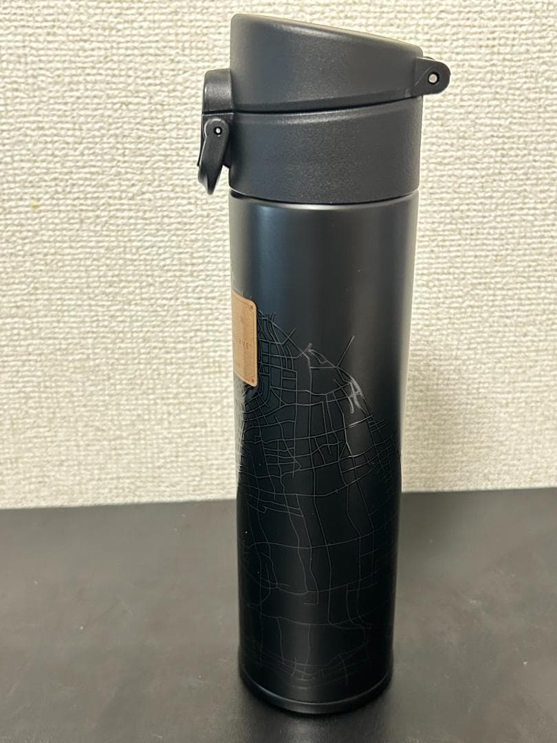【新品未使用】スタバ ロースタリー上海限定水筒セット 黒