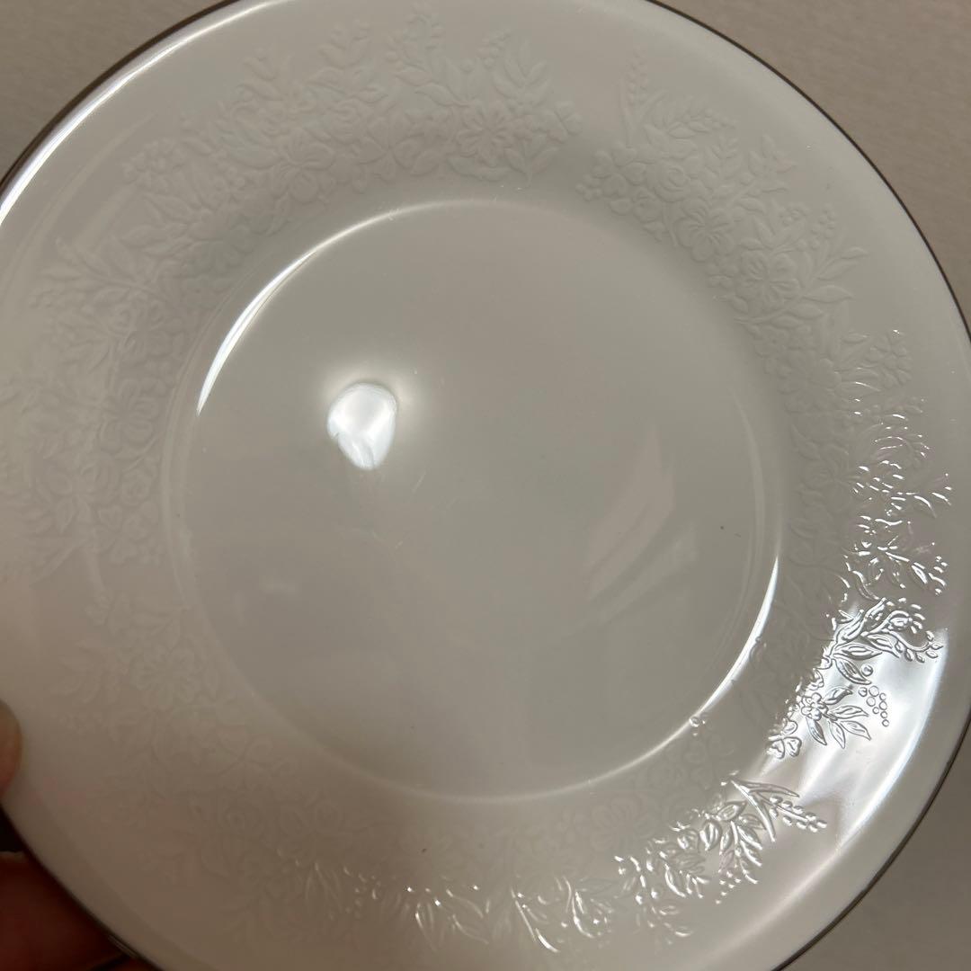 ウェッジウッド　シルバーアーミン　デザートプレート　15.5cm