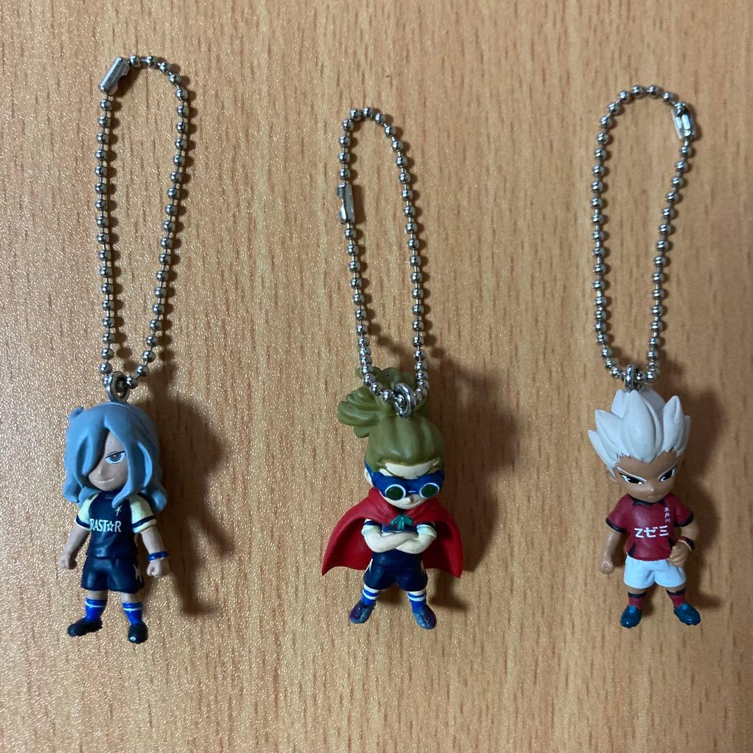 イナズマイレブン フィギュアキーチェーン 3個セット - メルカリ