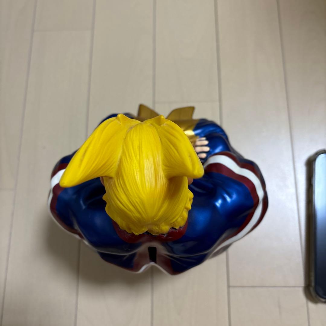 貯金箱 オールマイト 僕のヒーローアカデミア フィギュア ジャンプ