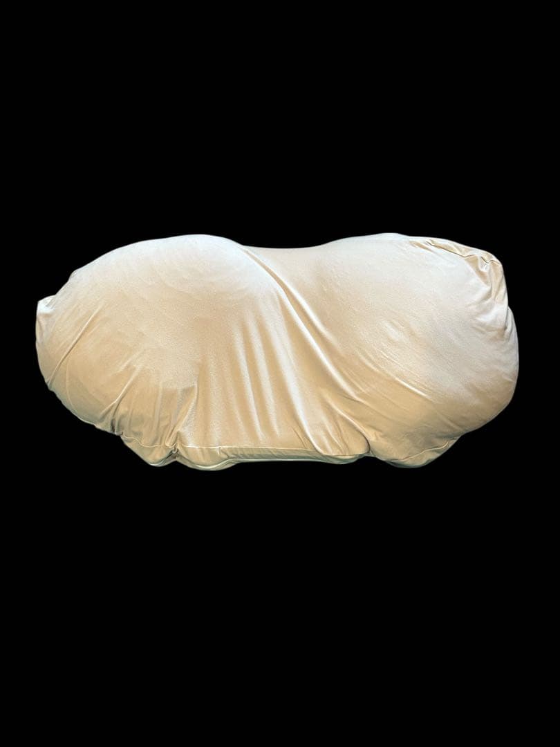 中古品kaibo快適枕ピロー枕カバー付きベージュ